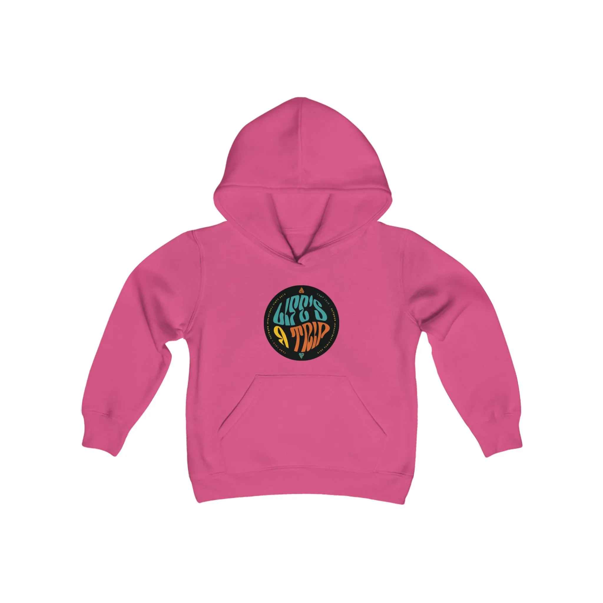 "Lifes a Trip" Youth Heavy Blend Hooded Sweatshirt