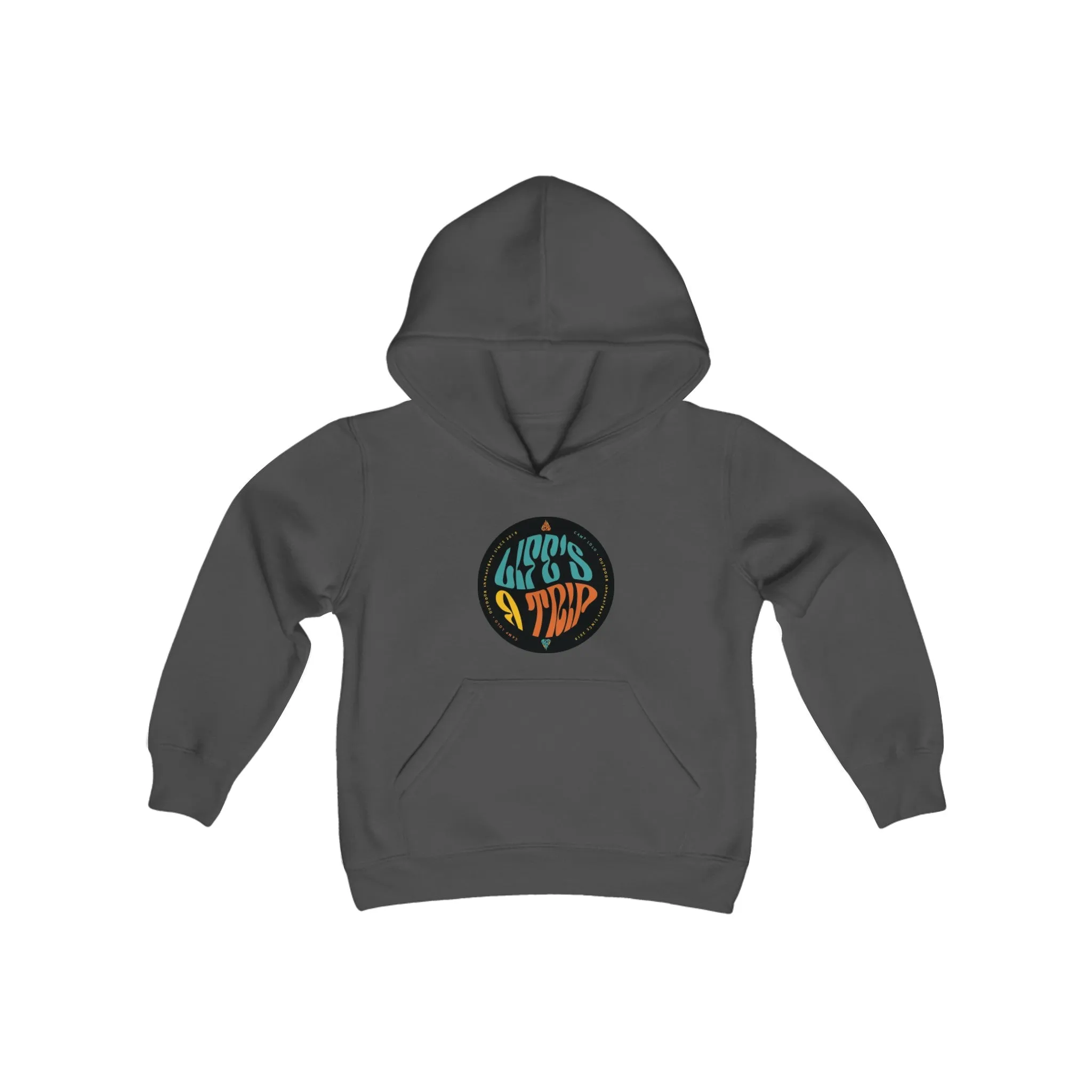 "Lifes a Trip" Youth Heavy Blend Hooded Sweatshirt