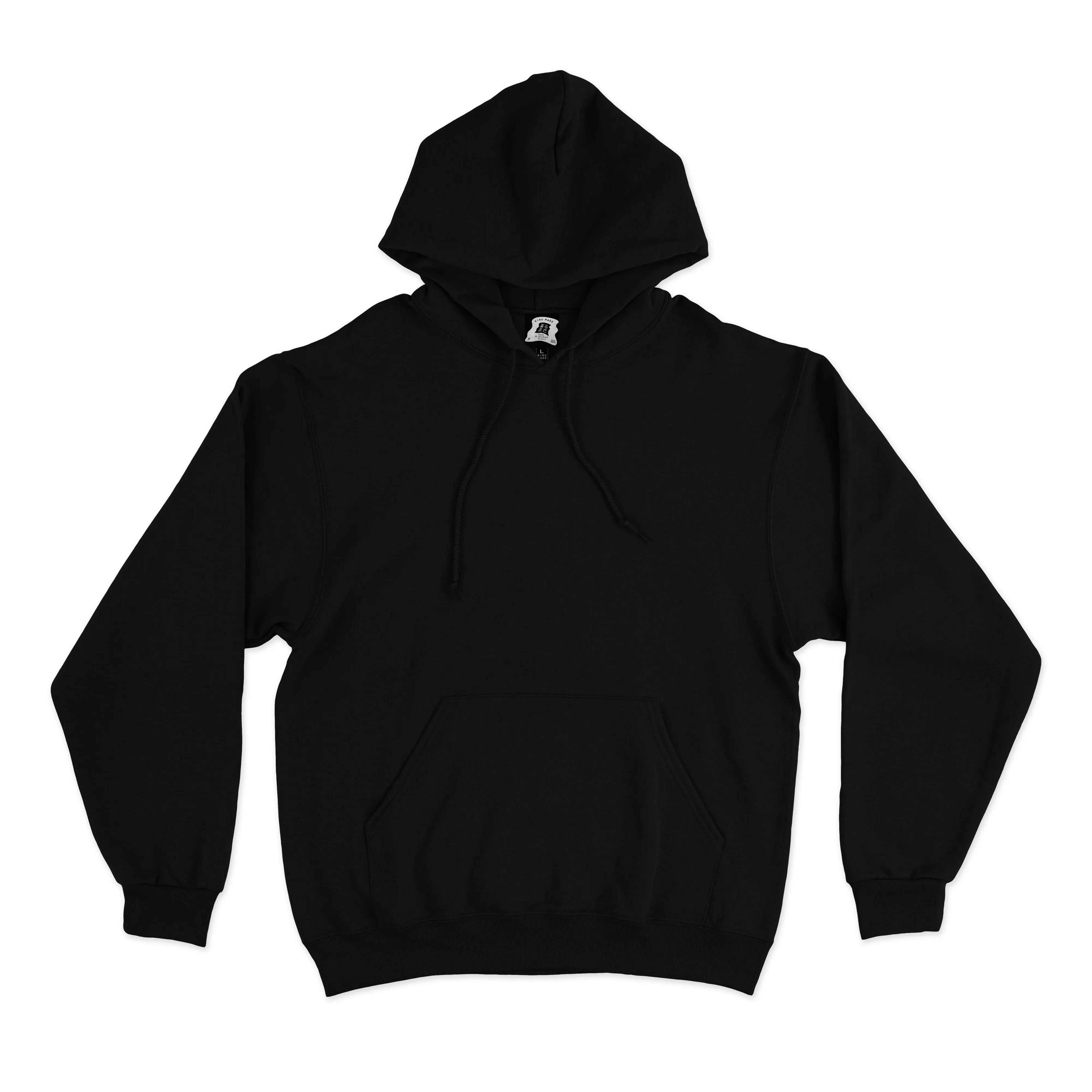 "Sunday Penny" Basic Hoodie Black