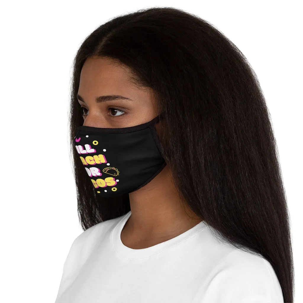 "Tacos" Fitted Face Mask