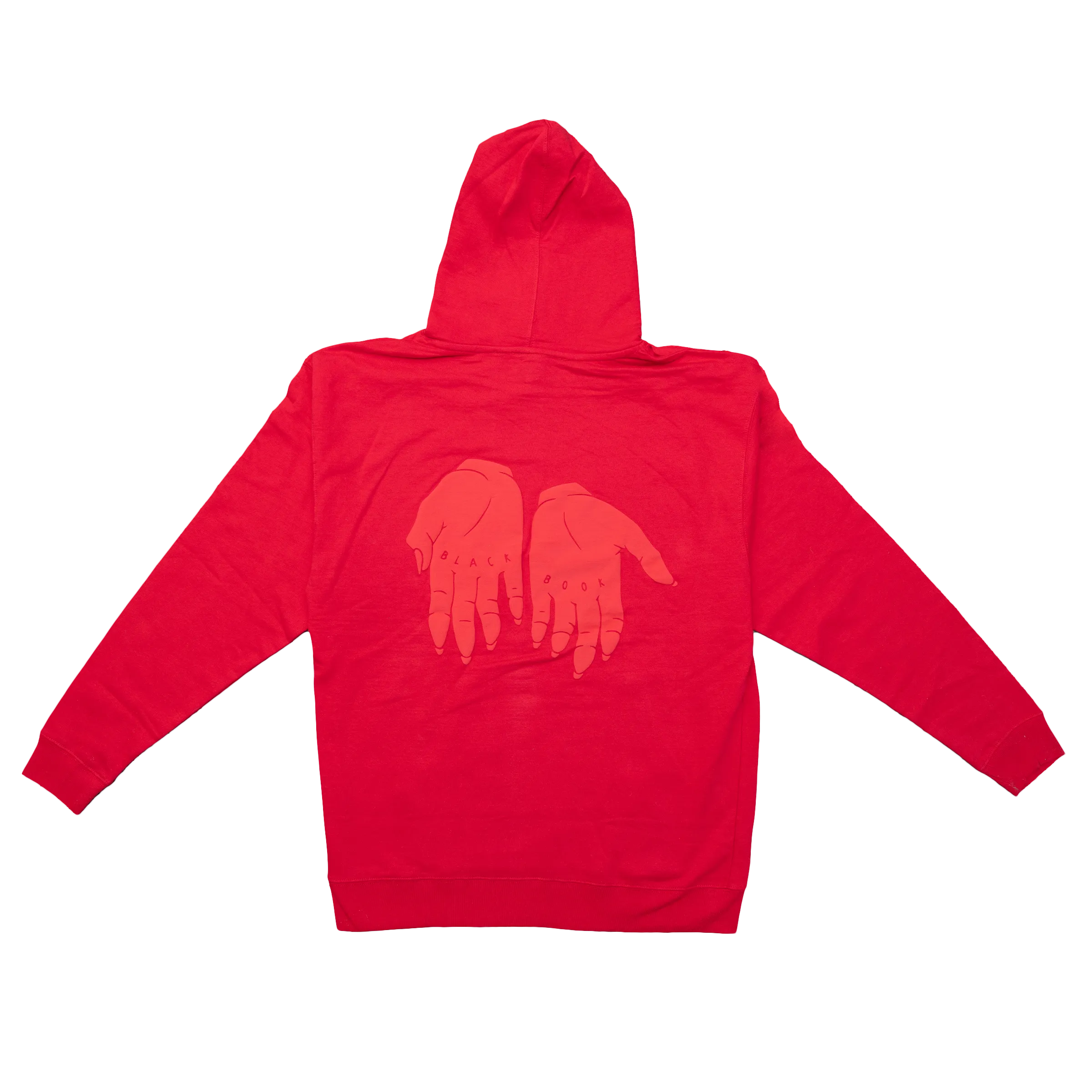 "TRADITIONAL FIT" HANDS HOODIE - RED