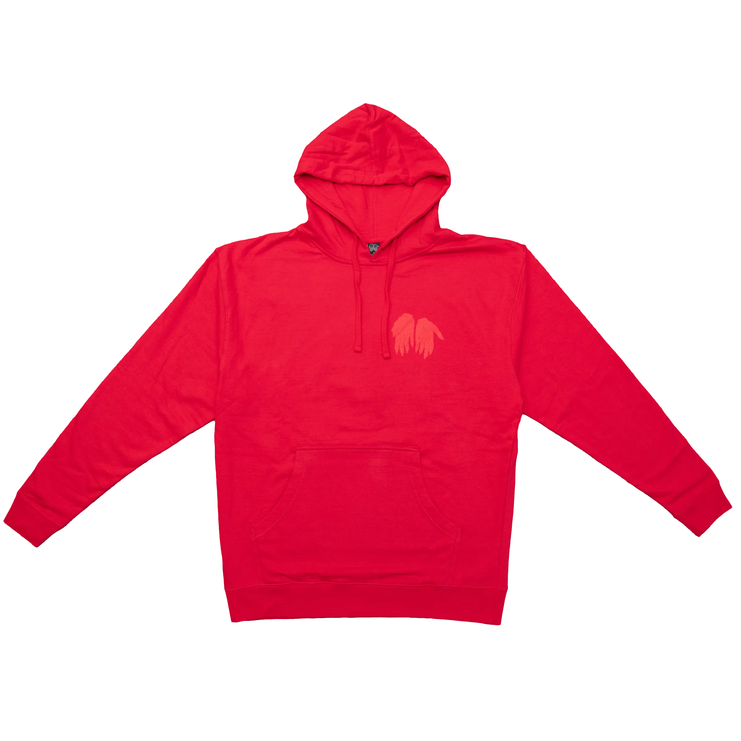 "TRADITIONAL FIT" HANDS HOODIE - RED
