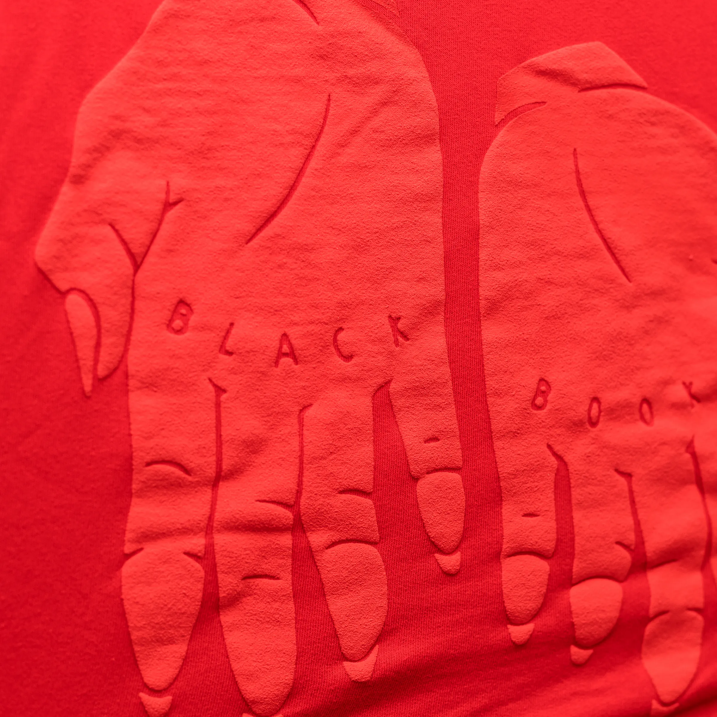 "TRADITIONAL FIT" HANDS HOODIE - RED
