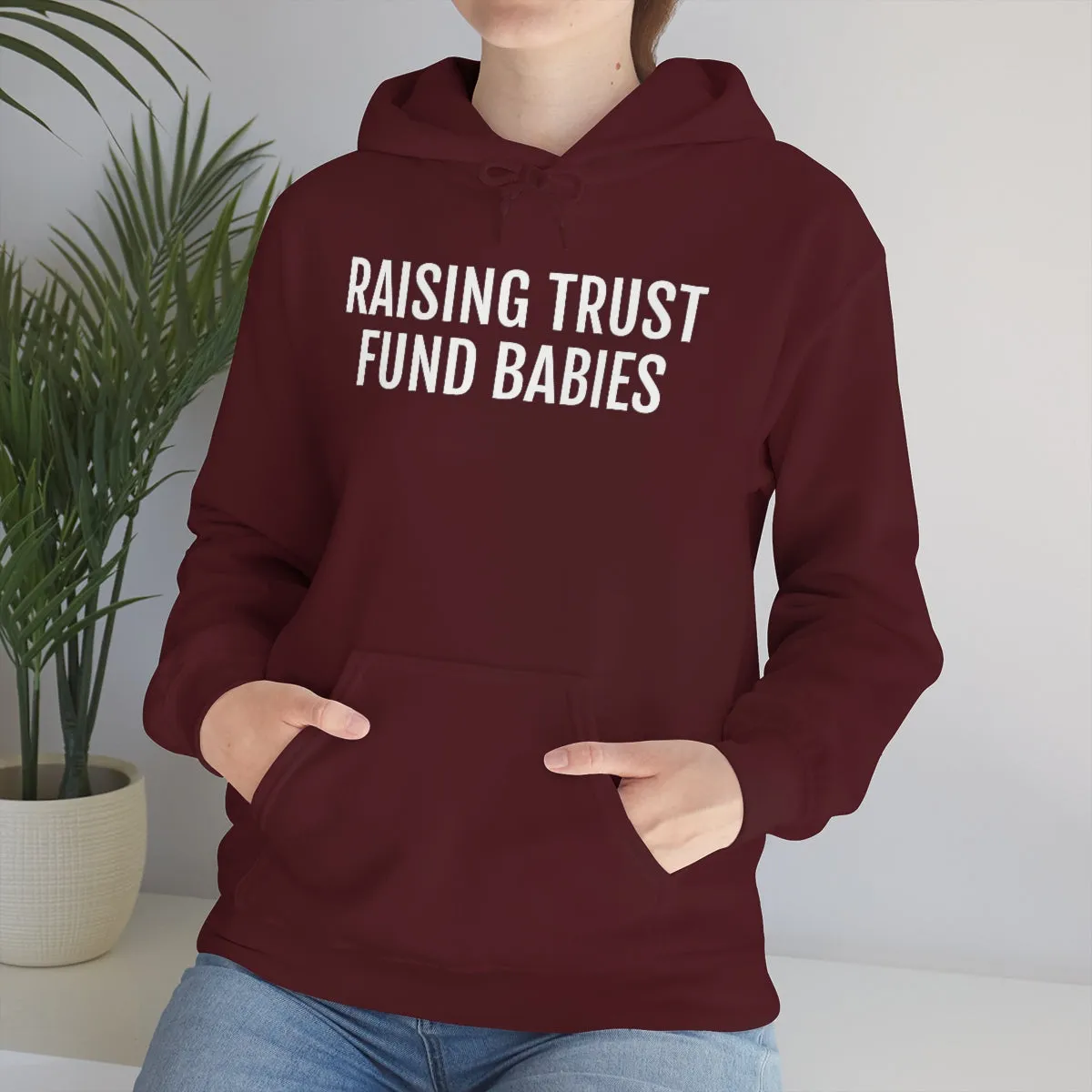 Raising Trust Fund Babies - Unisex Heavy Blend™ Hooded Sweatshirt