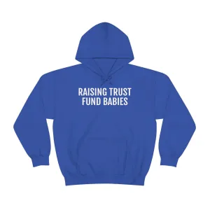 Raising Trust Fund Babies - Unisex Heavy Blend™ Hooded Sweatshirt