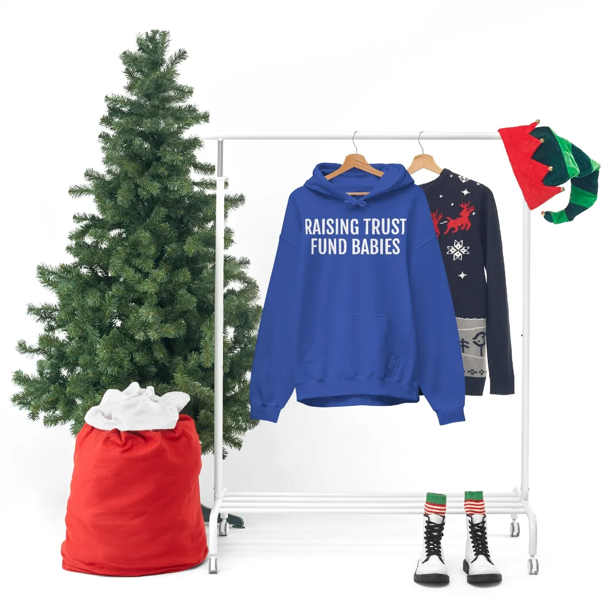 Raising Trust Fund Babies - Unisex Heavy Blend™ Hooded Sweatshirt
