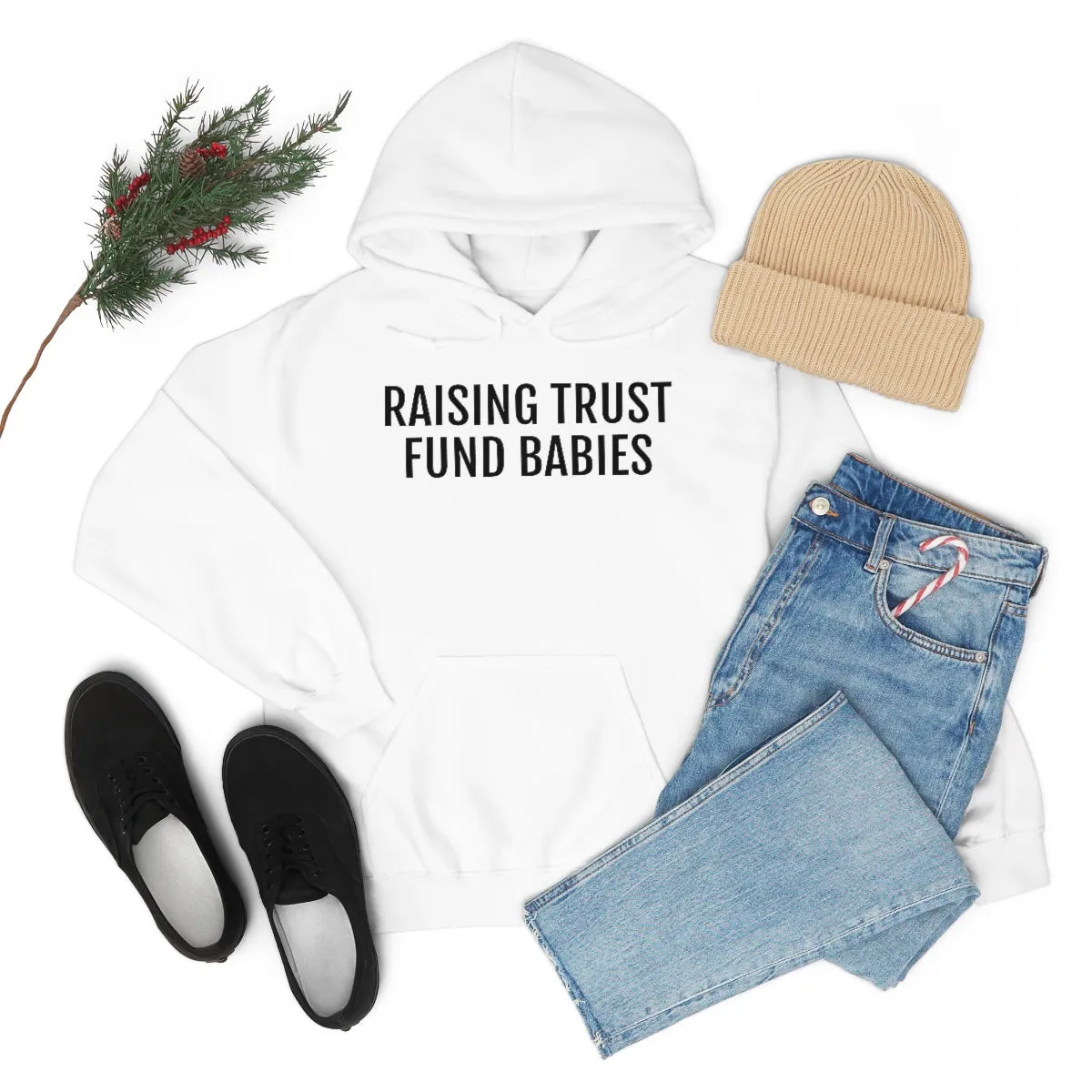 Raising Trust Fund Babies - Unisex Heavy Blend™ Hooded Sweatshirt