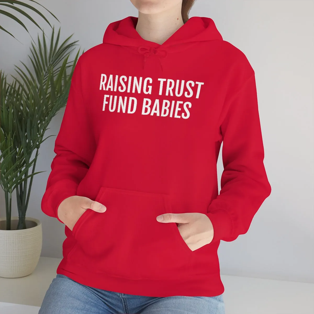 Raising Trust Fund Babies - Unisex Heavy Blend™ Hooded Sweatshirt
