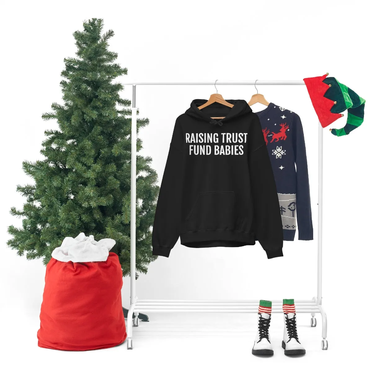 Raising Trust Fund Babies - Unisex Heavy Blend™ Hooded Sweatshirt