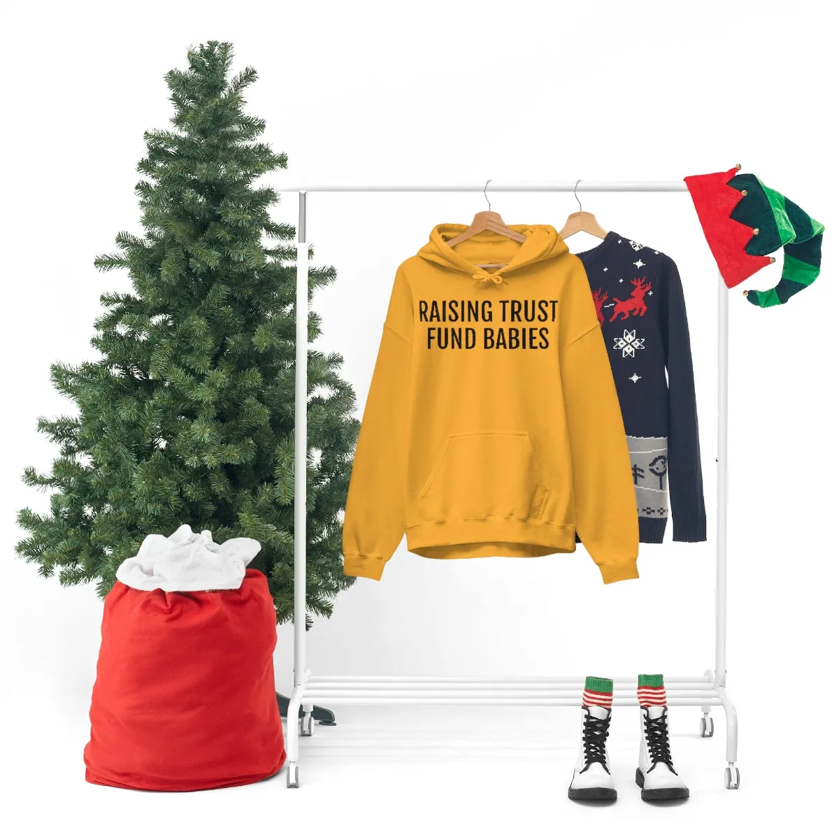 Raising Trust Fund Babies - Unisex Heavy Blend™ Hooded Sweatshirt