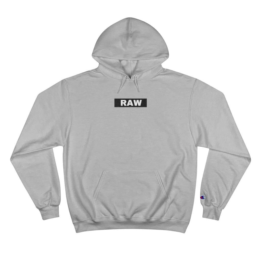 Raw Sushi   Champion "RAW STAMP" Hoodie