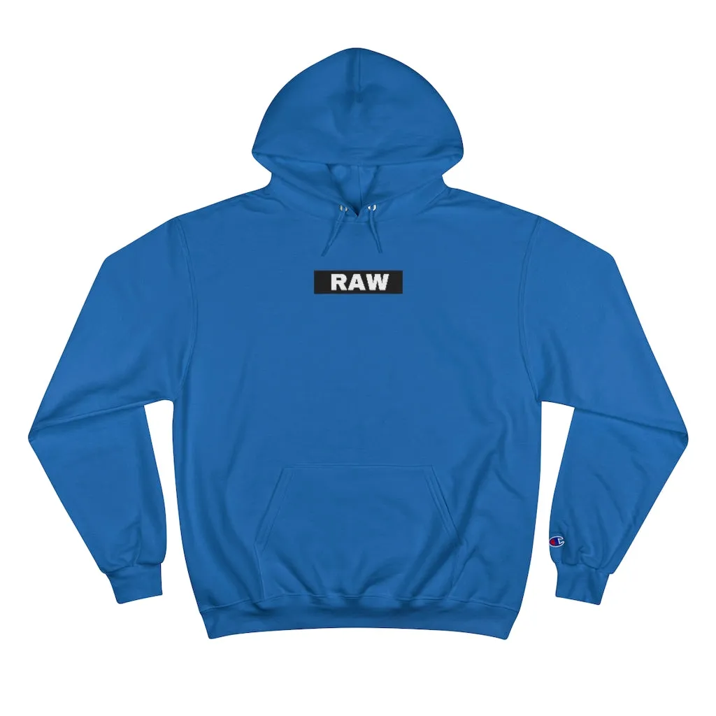 Raw Sushi   Champion "RAW STAMP" Hoodie