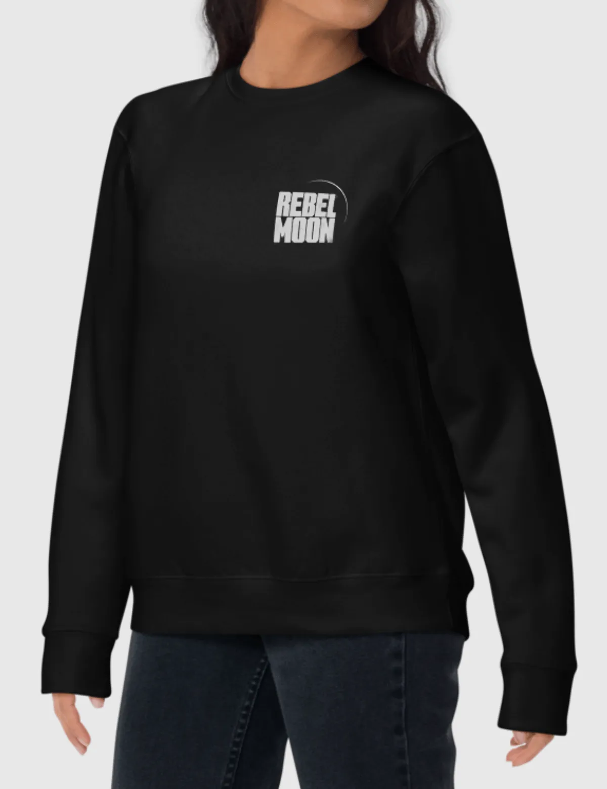 Rebel Moon Jimmy Unisex Premium Sweatshirt [Black]