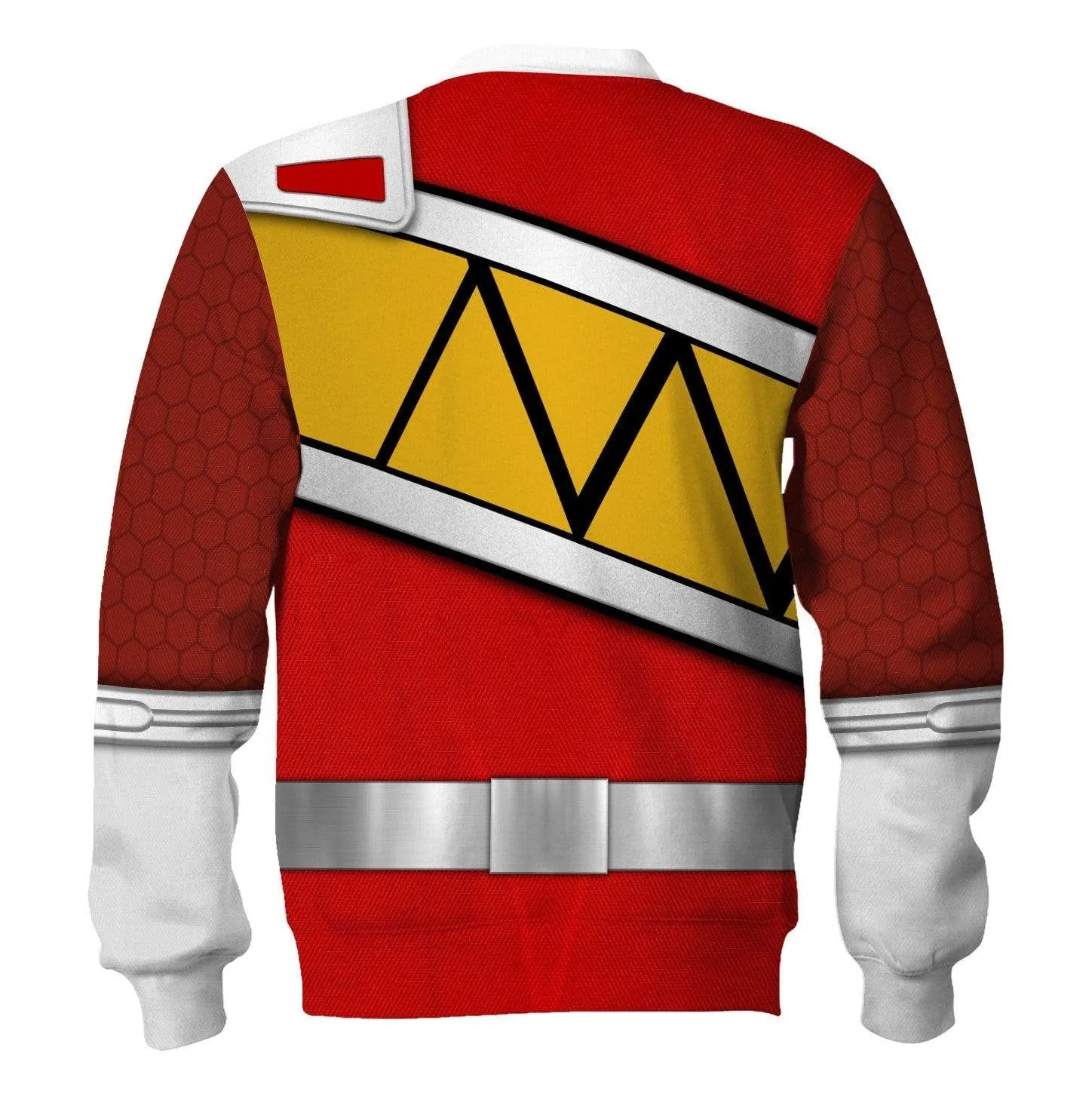 Red Power Rangers Dino Charge Hoodies Sweatshirt T-shirt Hawaiian Tracksuit PRHS39 HSQT4282