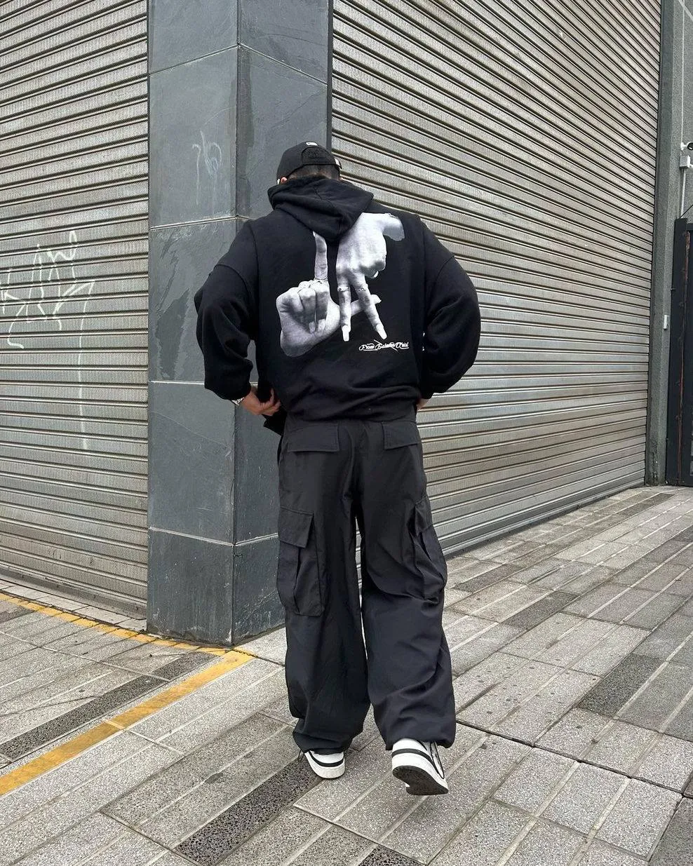 Rimiro - Gesture Print Hoodie