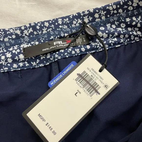 RLX Ralph Lauren Floral Print Tennis Prep Mini Skort