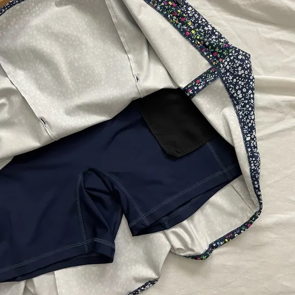 RLX Ralph Lauren Floral Print Tennis Prep Mini Skort