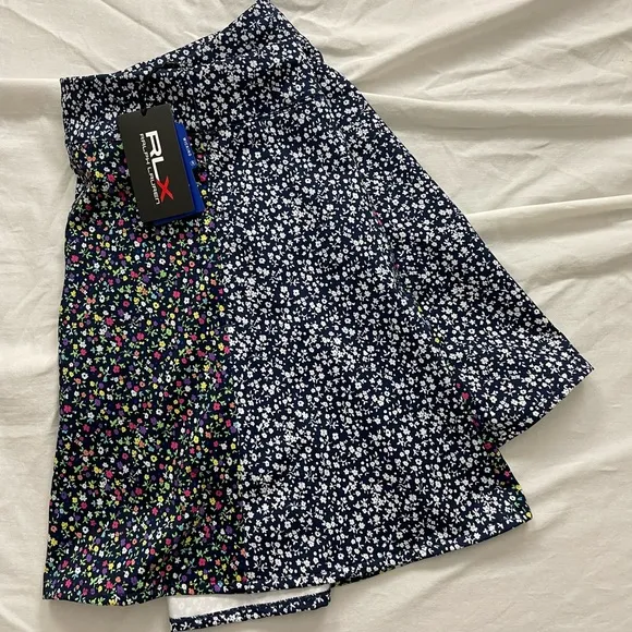 RLX Ralph Lauren Floral Print Tennis Prep Mini Skort