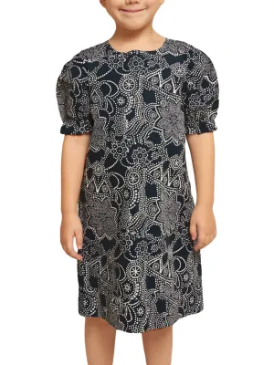 Roberta Roller Rabbit Girls Dihn Lunara Dress 10 Years Indigo