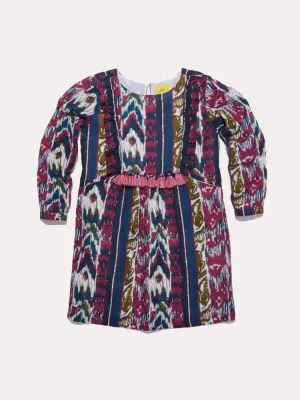ROBERTA ROLLER RABBIT Little Girls Plum Bapa Cyril Dress 2 Years $75 NEW