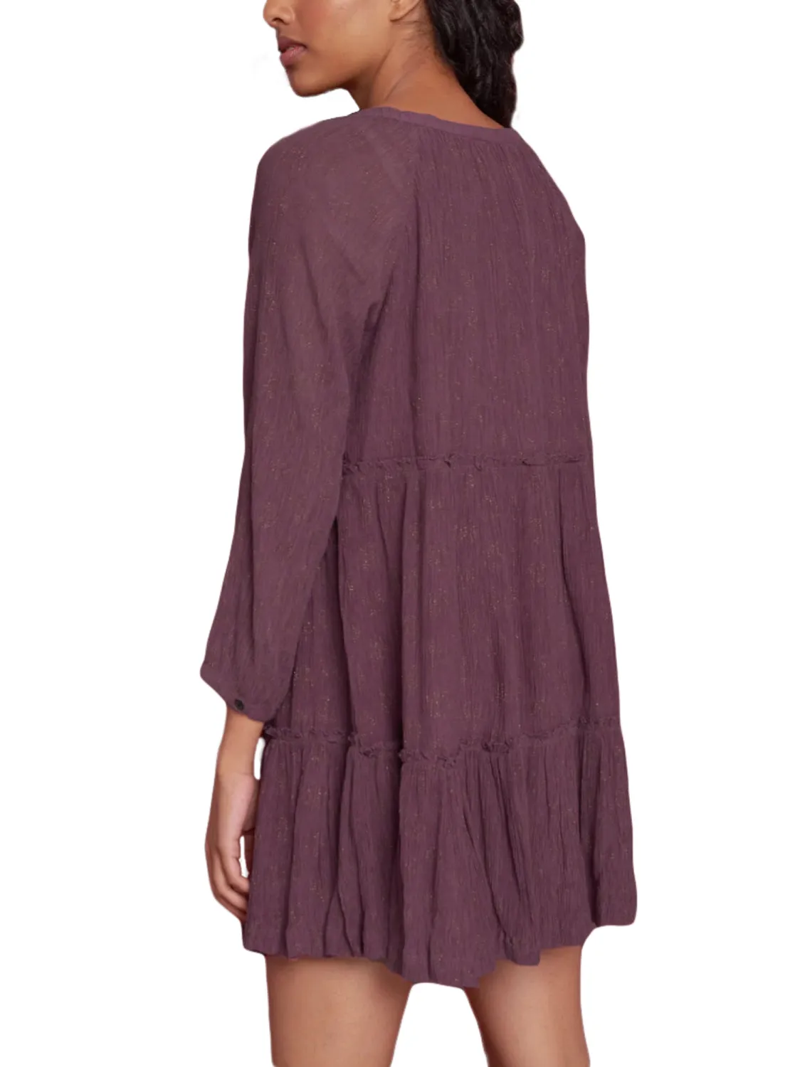 ROBERTA ROLLER RABBIT Women's Burgundy Garance Lalana Dress $150 NEW