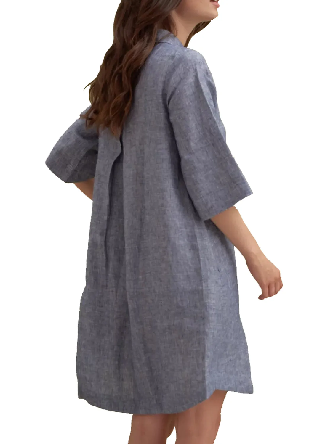 ROBERTA ROLLER RABBIT Women's Navy Blue Angela Dress $155 NEW