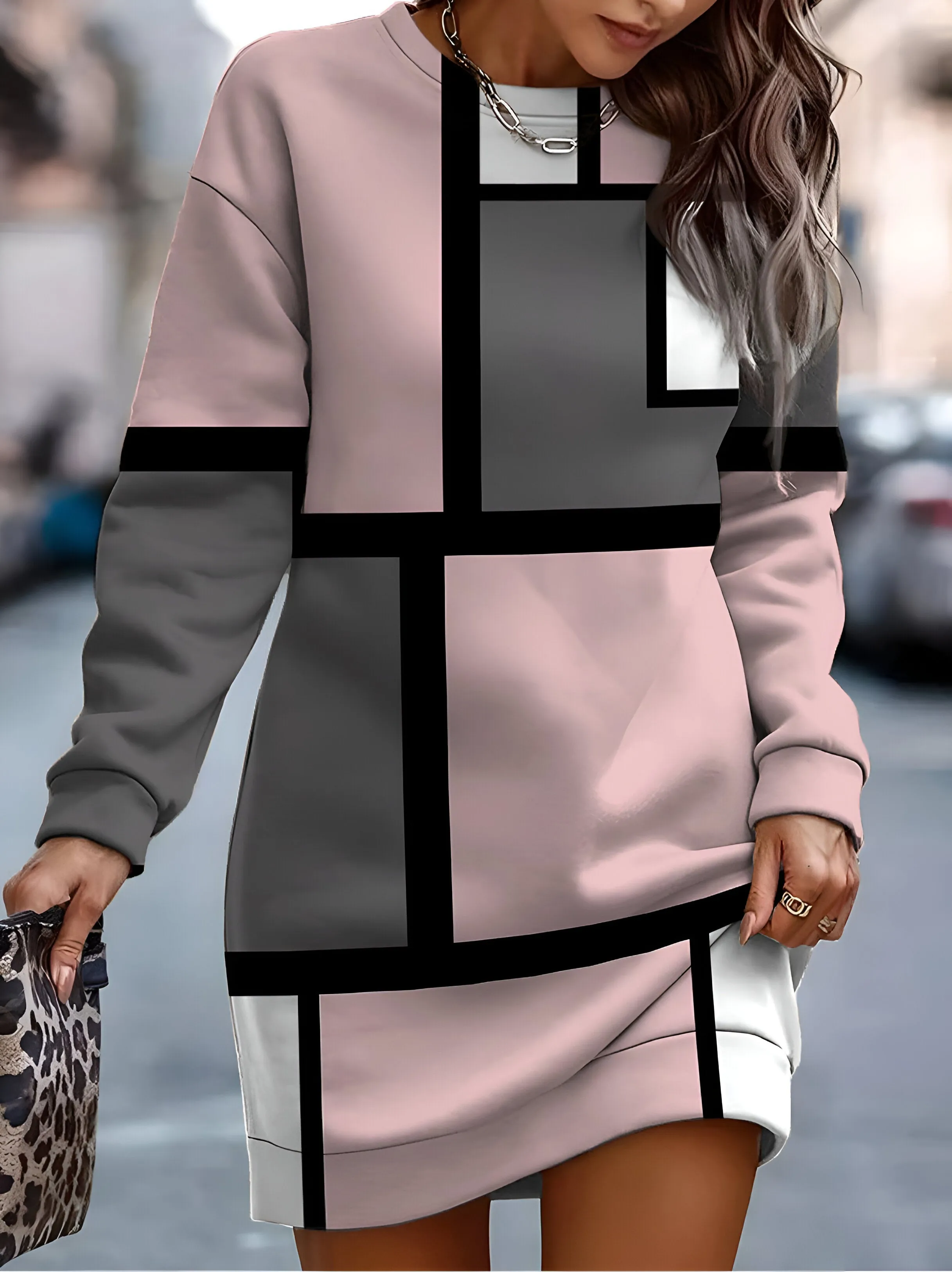 Romy | Comfortable & stylish oversized sweat dress