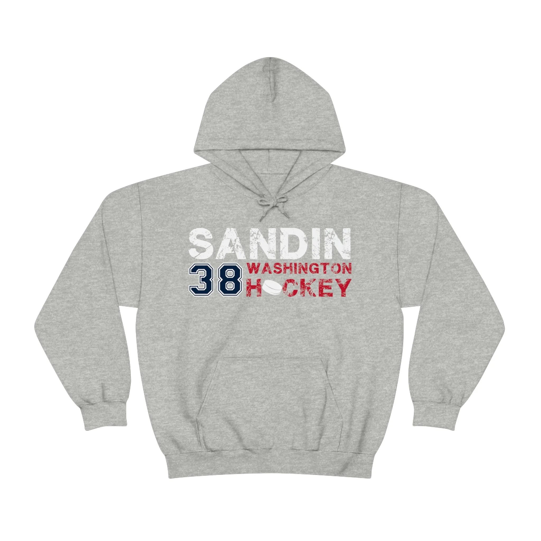 Sandin 38 Washington Hockey Unisex Hooded Sweatshirt