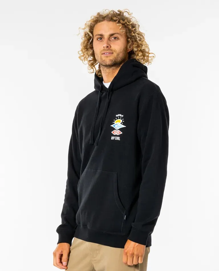 Search Icon Hood - Black