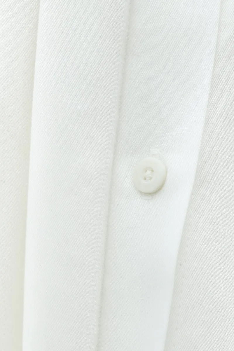Seville Midi Dress - Porcelain