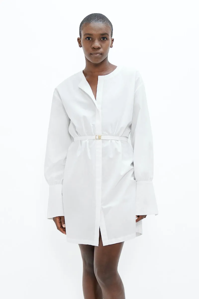 Short Dress - White Dove