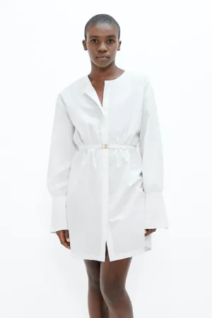 Short Dress - White Dove