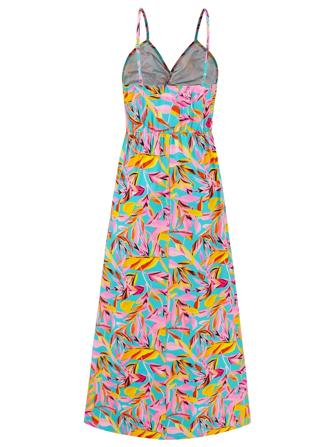 Siena Twisted Printed V-Neck Cami Dress