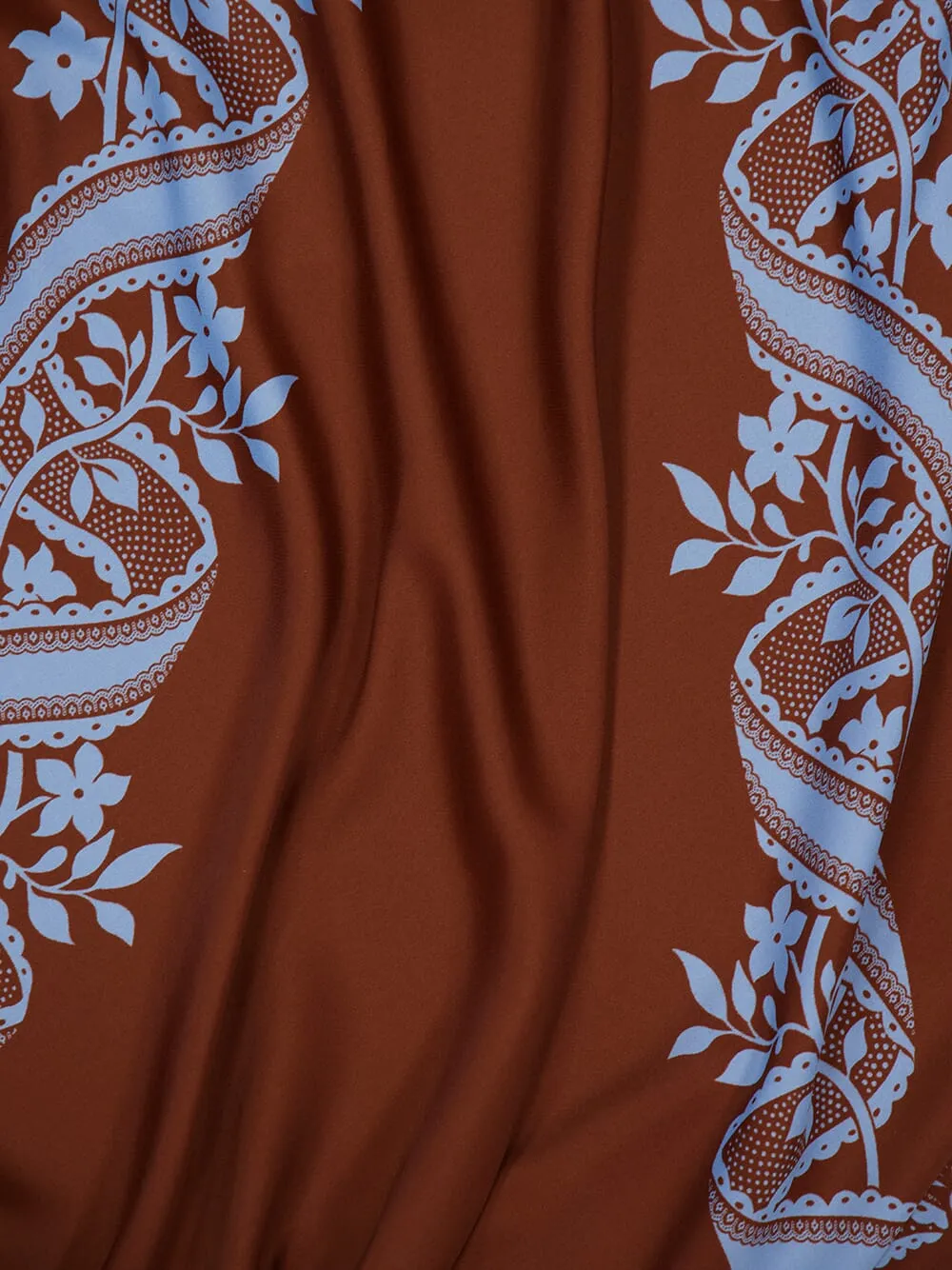 Signoria Placée Brown in Satin