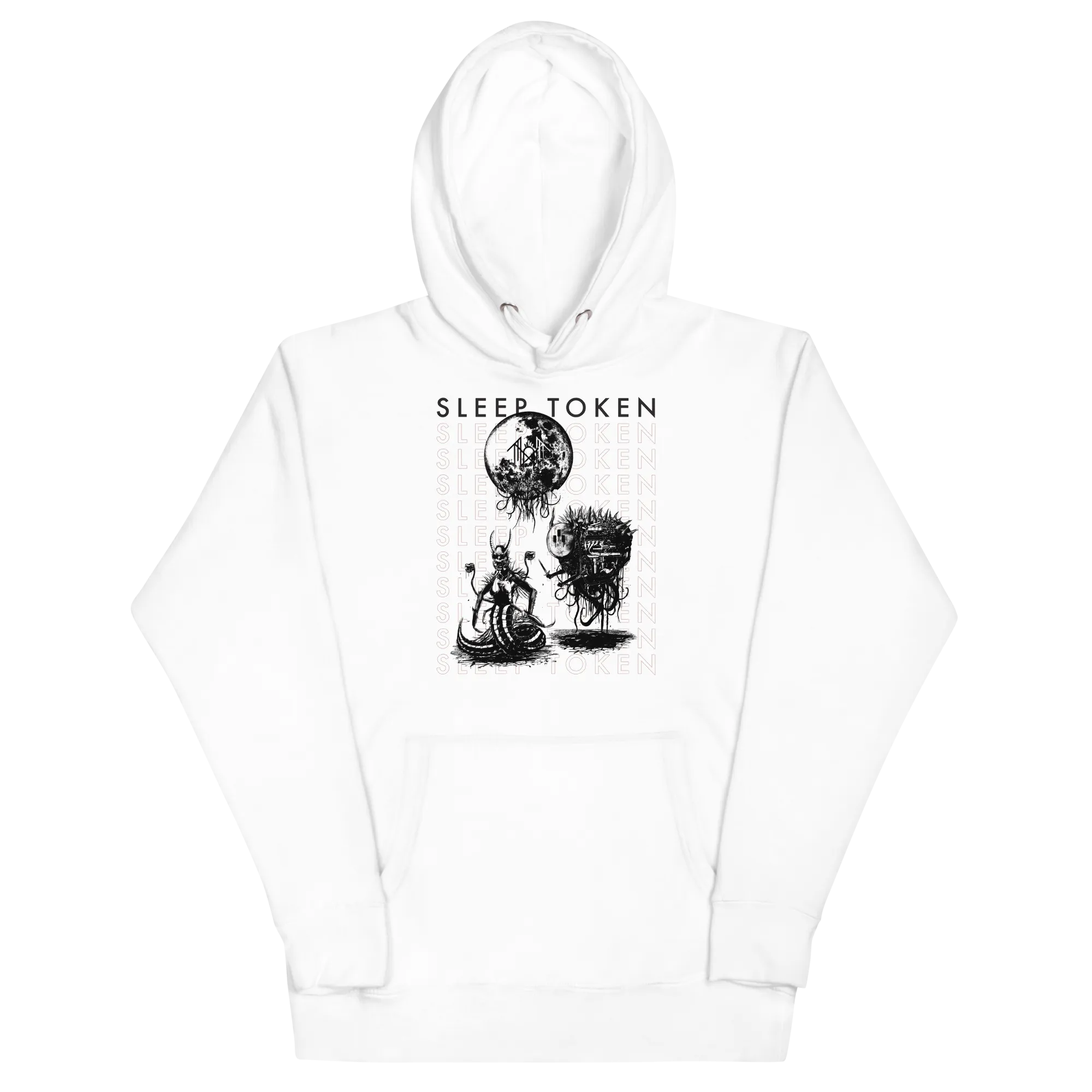 Sleep Token Take Me Back Jumbo Print Hoodie
