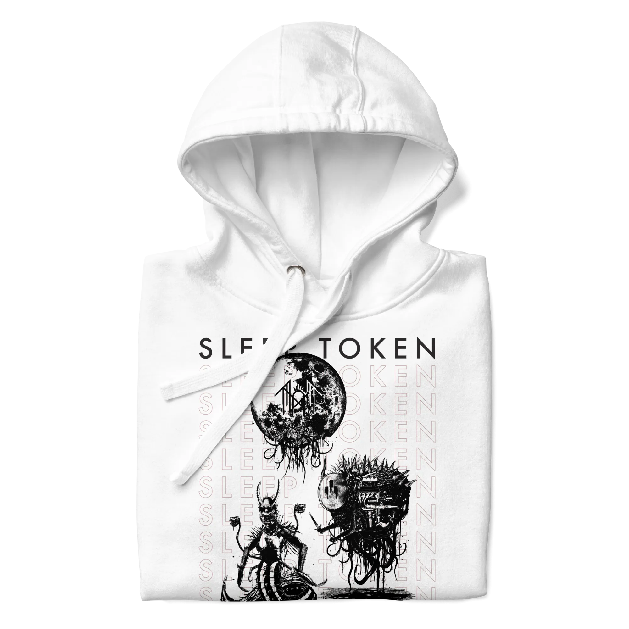 Sleep Token Take Me Back Jumbo Print Hoodie