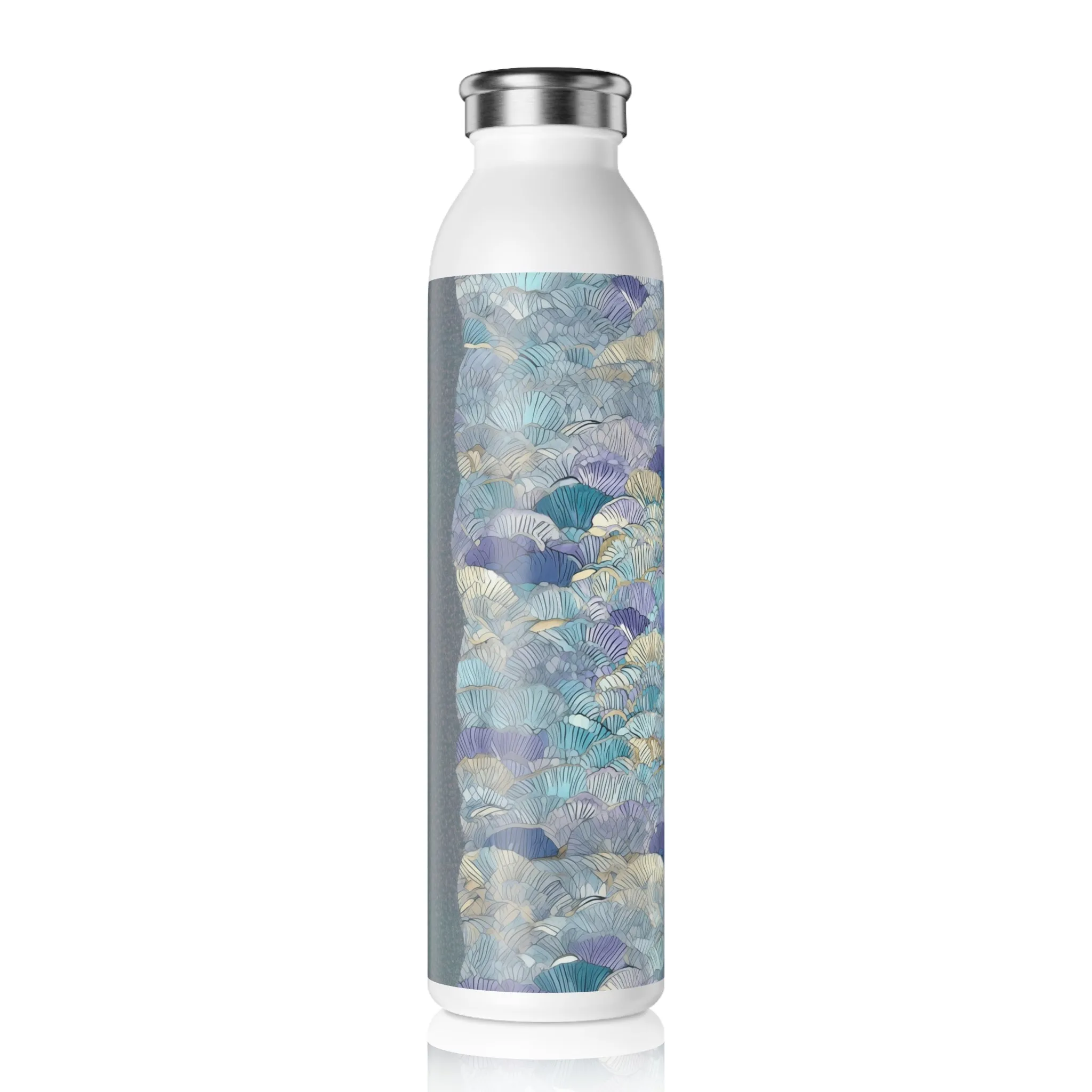 Slim Water Bottle - Quentin Owosso Seersucker