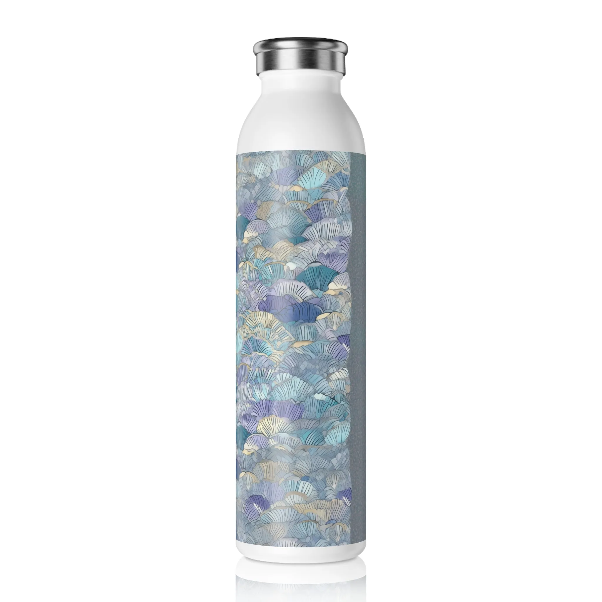 Slim Water Bottle - Quentin Owosso Seersucker