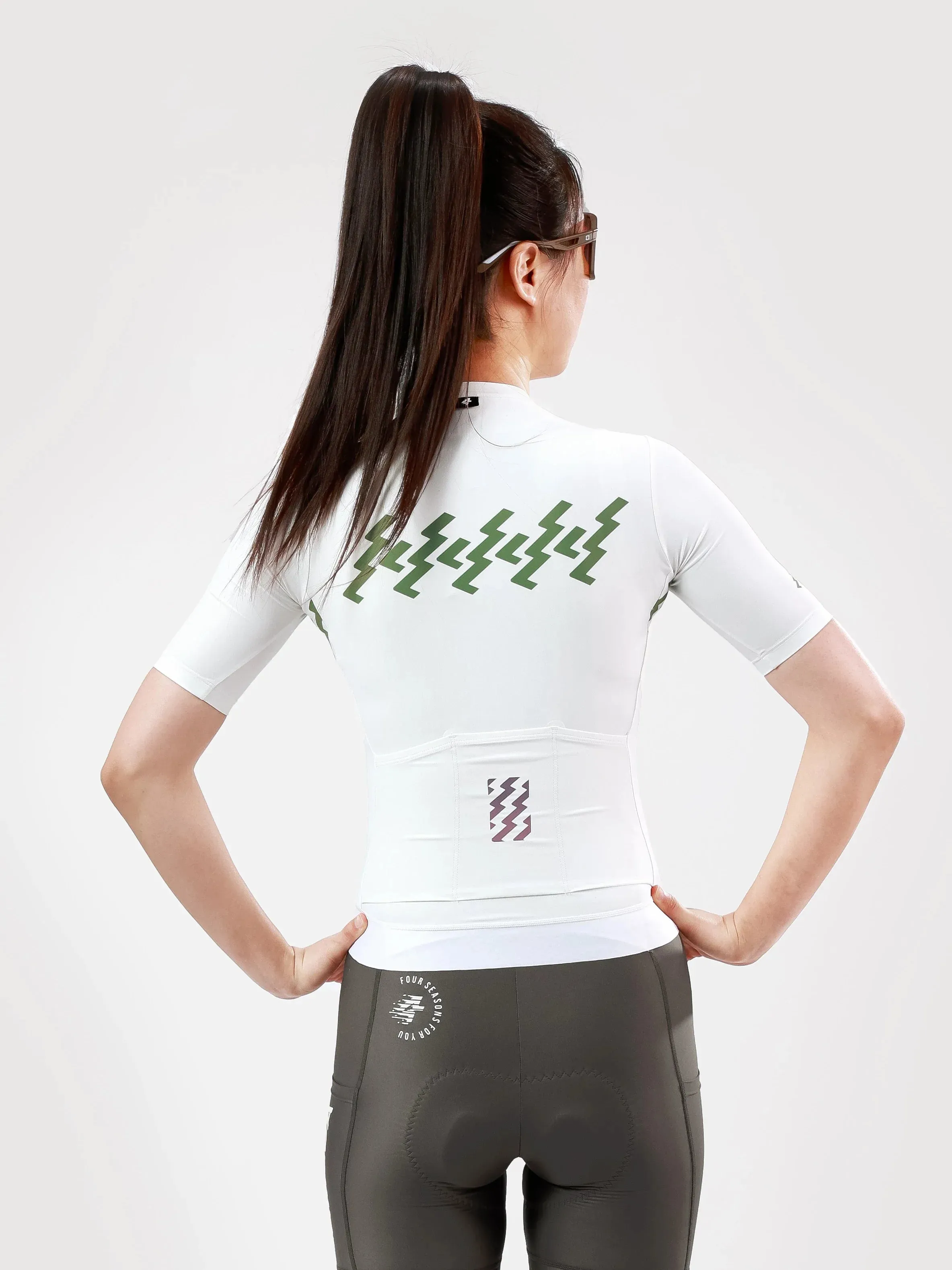 Slumber Women Cycling Jersey - Cloud Lightning