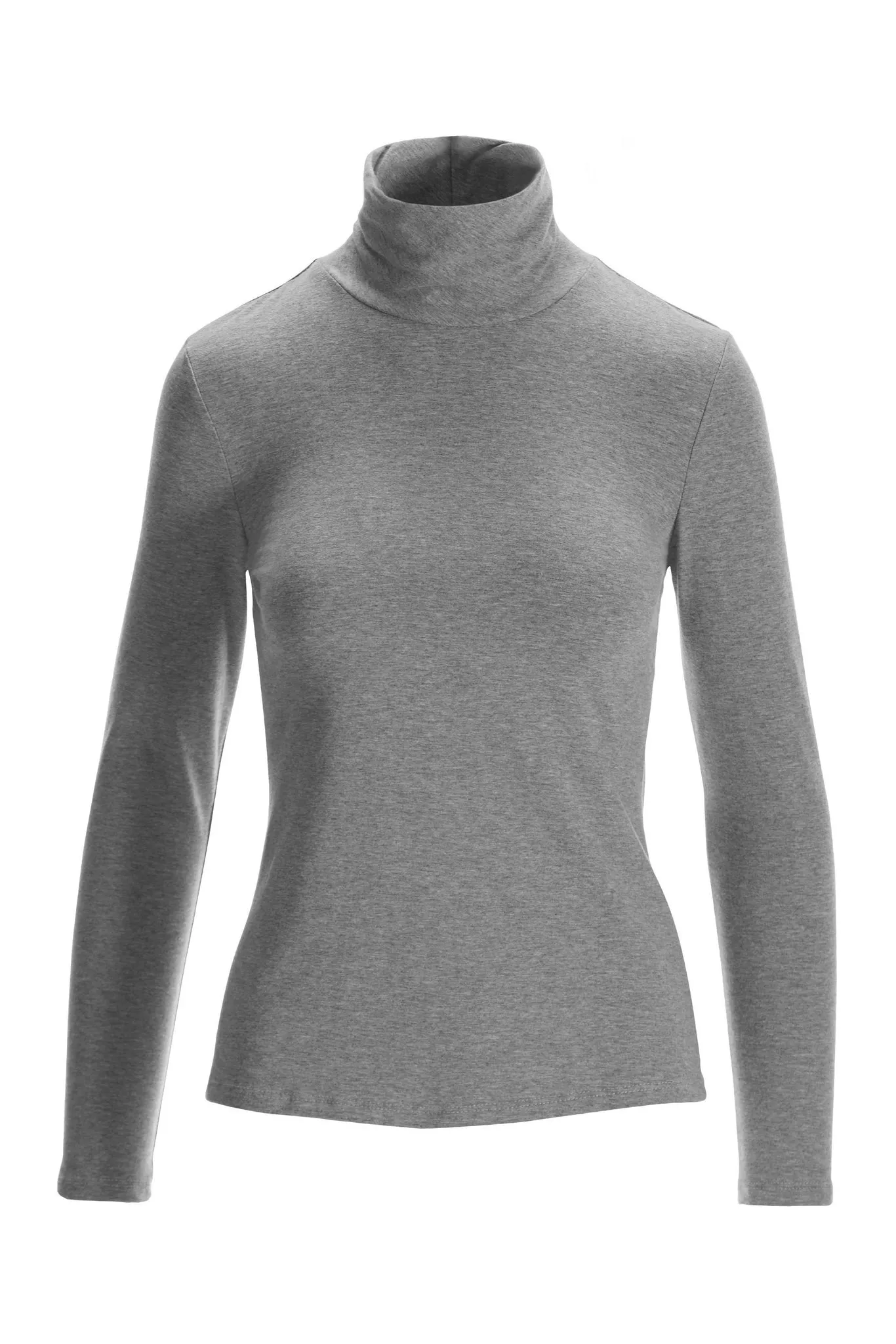 So Sexy Basic T Neck Heather Gray