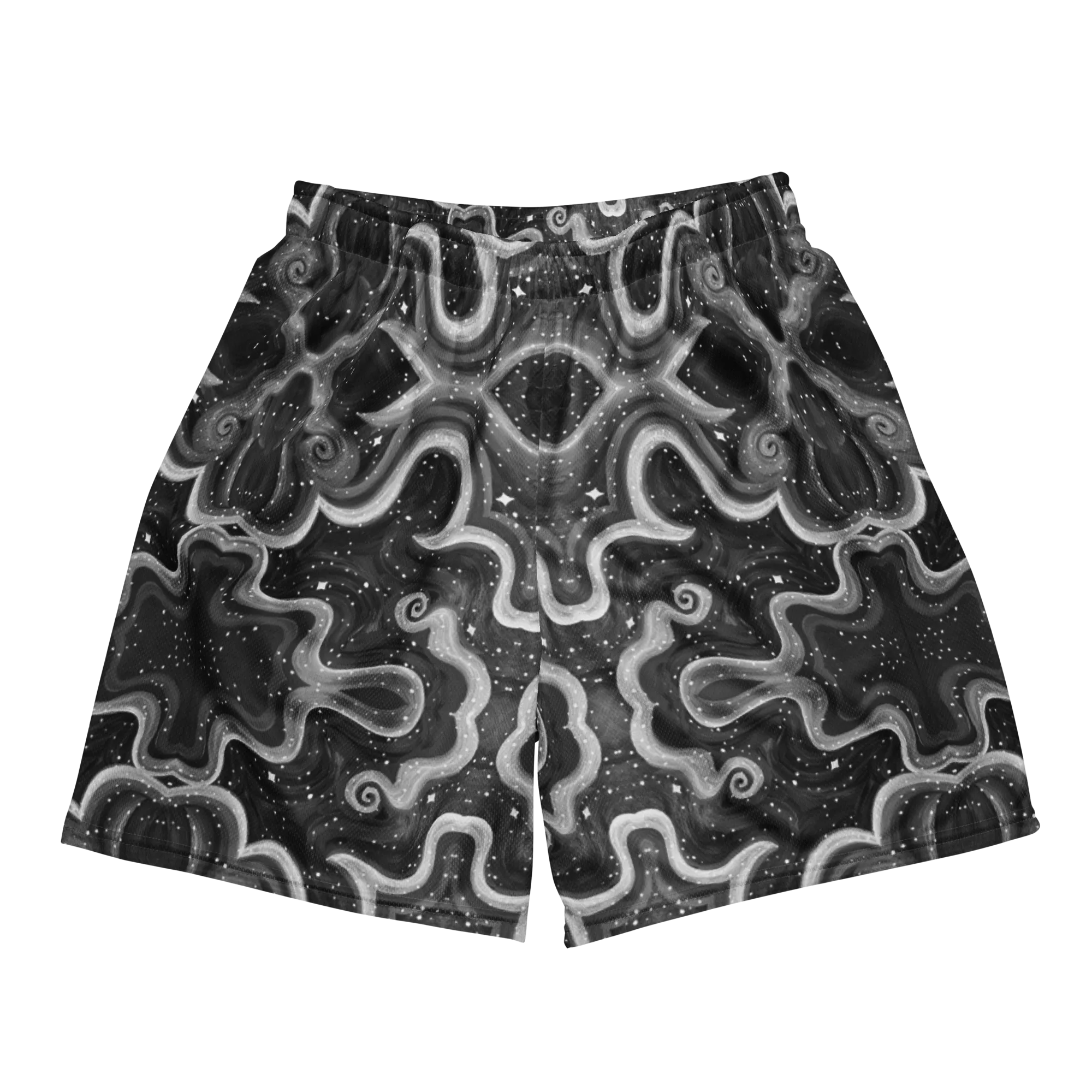 Soft Athletic Shorts (100% Recycled Material)- "Cosmic" Design