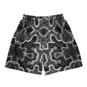 Soft Athletic Shorts (100% Recycled Material)- "Cosmic" Design