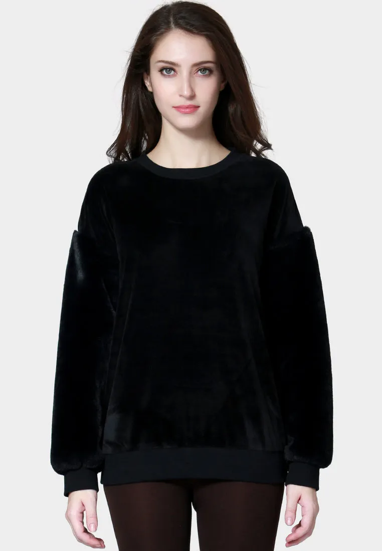 Soft Comfortable White Sweatshirt