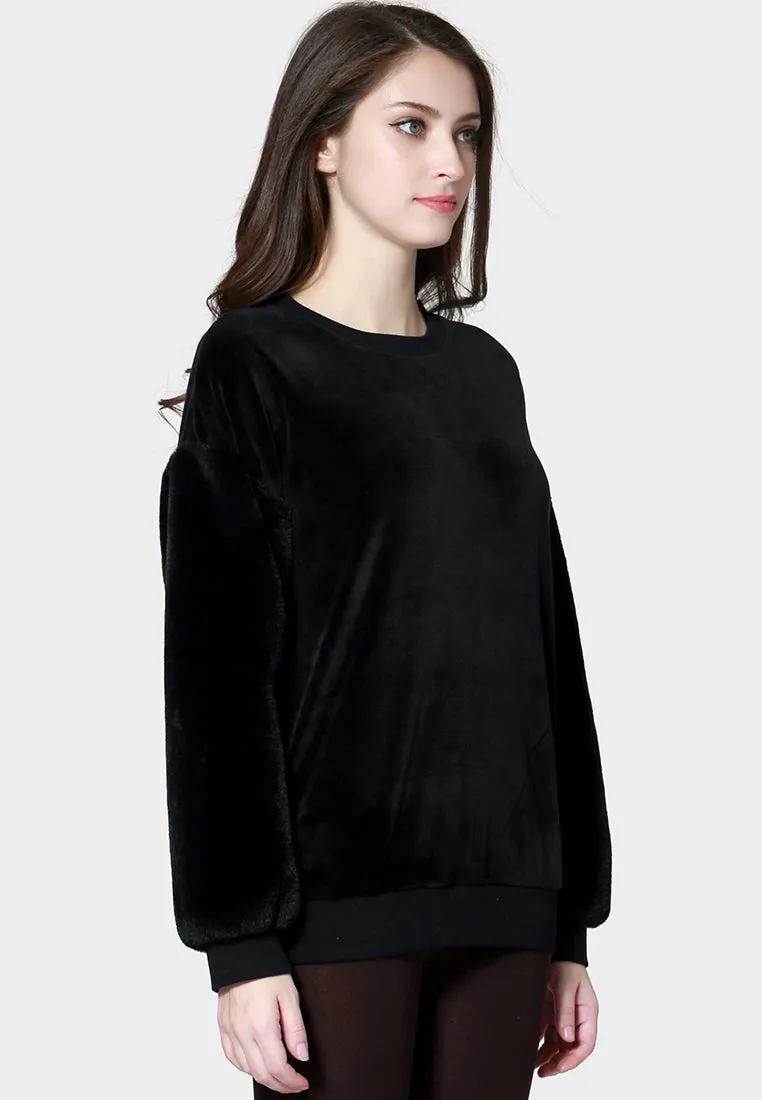 Soft Comfortable White Sweatshirt