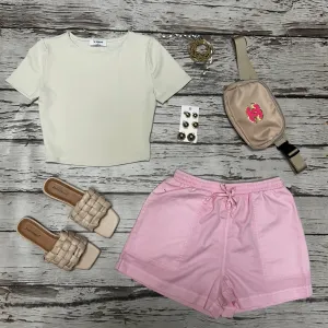 Soft Pink Shorts