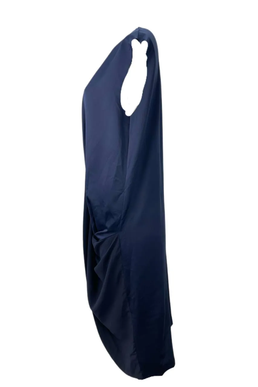 SOLACE London Navy Nika Midi Dress Size US 4 NWT