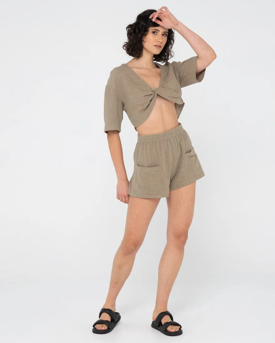 Somewhere Twisted Reversible Top