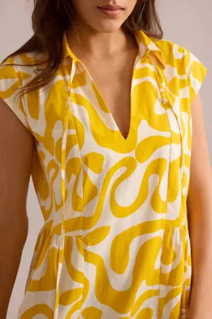 Sophia on Safari Dress In Yellow