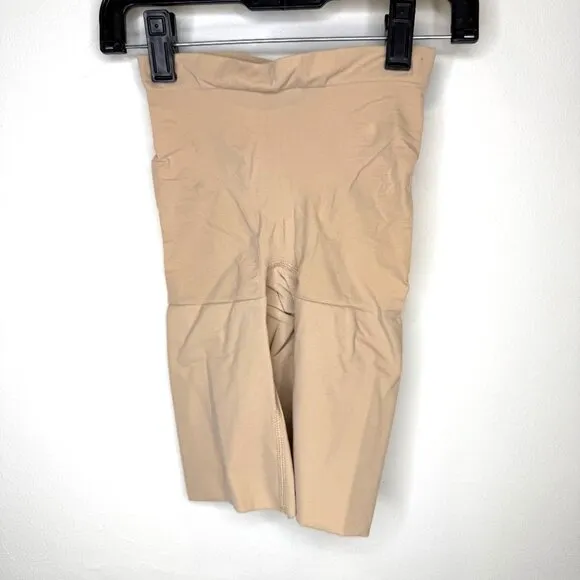 Spanx Power Shorts Shaper Short in Soft Nude Size Small