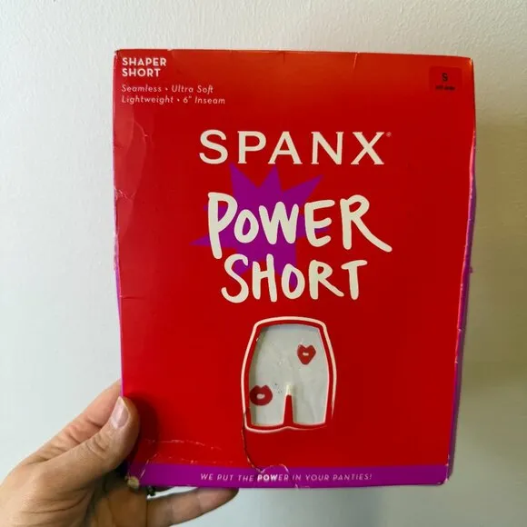 Spanx Power Shorts Shaper Short in Soft Nude Size Small